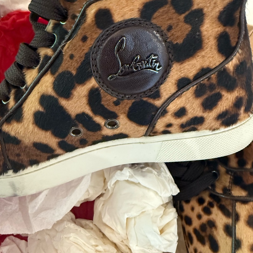 Christian Louboutin Leopard Print Shoes